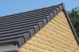 Black Dry Verge Installation with New Roof