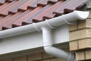 White UPVC Guttering and Fascia